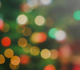 Wall Mural - blurred backdrop, blurred background, circle blur, bokeh blur from the light shining through as a ba