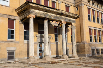 Wall Mural - Abandoned School