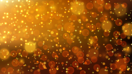 Wall Mural - gold glitter stardust background. vector illustration