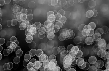 Wall Mural - blurred backdrop, blurred background, circle blur, bokeh blur from the light shining through as a ba