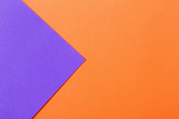 orange and violet paper background