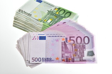 thousands of euros as background