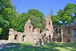 Ruiny starego Zamku Książ,  zbudowany na murach dawnego zamku piastowskiego Bolka I