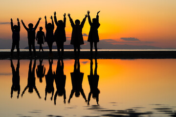 Poster - Chichibugahama Beach.