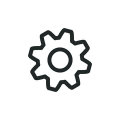 Sticker - Gear icon