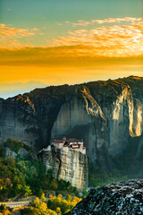 Wall Mural - Monastery of Rousanou, Meteora Greece