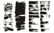 © Bakai - Flat Sponge Thin Artist Brush Short Background & Straight Lines Mix High Detail Abstract Vector Background Mix Set