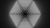 Fototapeta Do przedpokoju - Abstract neon background of hexagons