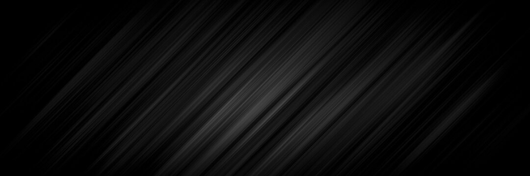 Fototapete - abstract black and silver are light gray with white the gradient is the surface with templates metal texture soft lines tech diagonal background black dark sleek clean modern.