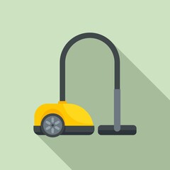 Sticker - Room service vacuum cleaner icon. Flat illustration of room service vacuum cleaner vector icon for web design