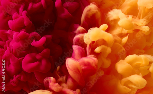 Fotografia Abstract bright paint splash background