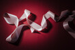 © AdornedAF Studio - white ribbon