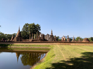 Wat Mahathat Temple, Sukhothai Province Is a temple in the area of Sukhothai since ancient times Wat Mahathat is located in the Sukhothai Historical Park.