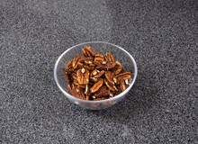 Pecan Nuts In Bowl