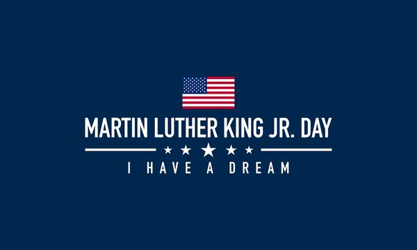 Martin Luther King Jr. Day Background. Vector Illustration.