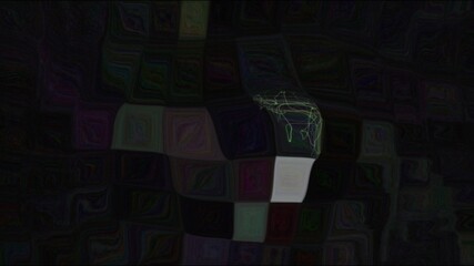 Wall Mural - 4k uhd wallpaper background art windows apple android mac cgi graphics abstract colourful triangles