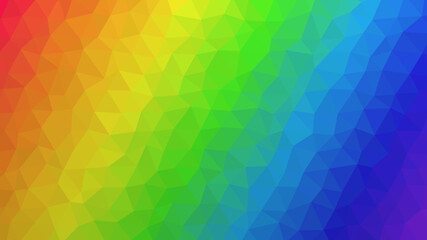 Wall Mural - 4k uhd wallpaper background art windows apple android mac cgi graphics abstract colourful triangles fractal design pattern