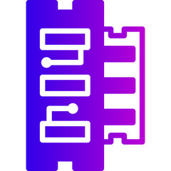 RAM memory icon