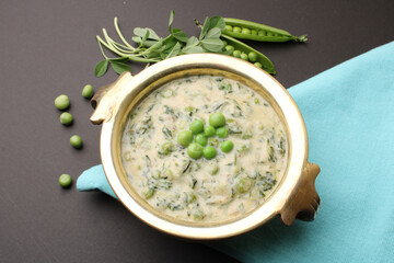 Methi Malai Mutter, Indian food, India