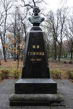 Monument To M.I. Glinka The Great Composer