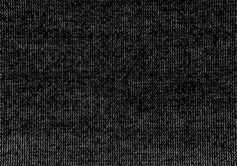 Vector fabric texture. Distressed texture of weaving fabric. Grunge background. Abstract halftone vector illustration. Overlay to create interesting effect and depth. Black isolated on white. EPS10.