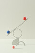 © Maki Company Limited/Stocksy - Colorful geometric figures placed forming a minimalist structure in balance