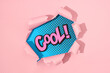 © Maki Company Limited/Stocksy - Paper with Word ''Cool''