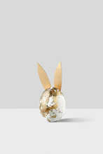 Golden Easter Egg With Banny Ears.