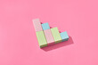 © Yaroslav Danylchenko/Stocksy - Composition from wooden cubes and blocks.