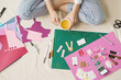 © Maki Company Limited/Stocksy - Artwork workplace with creative accessories