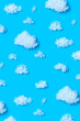 © Yaroslav Danylchenko/Stocksy - Cotton clouds handmade pattern.