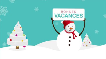 Sticker - bonnes vacances