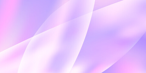 Poster - Mauve wallpaper with transparent shapes. Minimal vector graphics