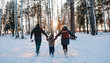 © avtk - family walking in forest