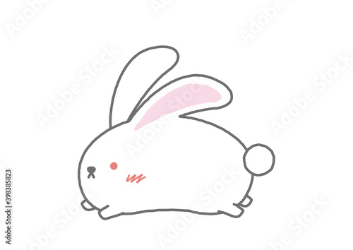 うさぎ アドビストックのデザイン かべいろ Com おしゃれ壁紙リフォーム貼り替え インクジェット壁紙のかべいろ Com