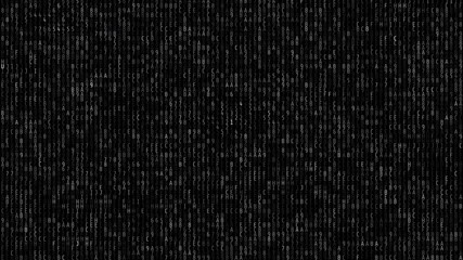 Abstract background Digital binary data technology streaming code