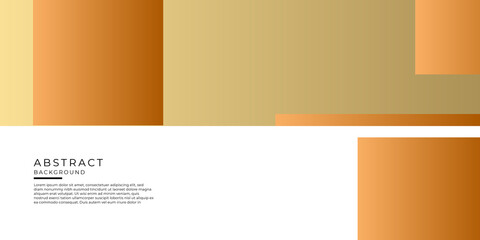 Wall Mural - white brown gold presentations templates. annual report, leaflet, book cover design. brochure layout