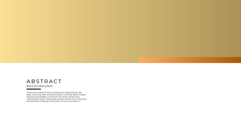 Wall Mural - white brown gold presentations templates. annual report, leaflet, book cover design. brochure layout