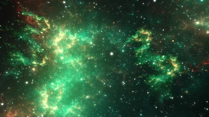 Wall Mural - space travel to uncharted worlds through clusters of galaxies and stars. science, sci-fi, space, gal