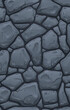 Seamless texture for game development, stone road