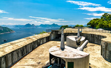 Cannons At Ponta Da Vigia Fort In Rio De Janeiro, Brazil
