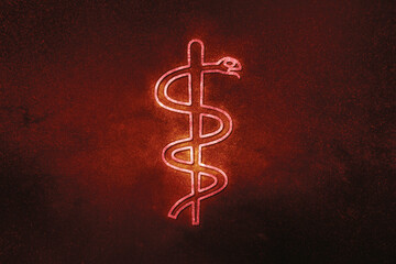 Medical symbol, Rod of Asclepius, Asclepius Insignia