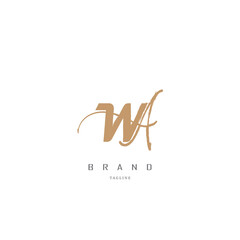 logo wa, aw  luxury