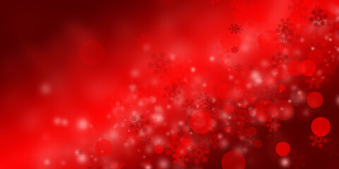 xmas background. red pattern snowflake backdrop wallpaper.