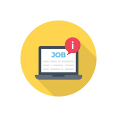 Sticker - online job