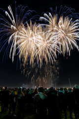 Wall Mural - Londoners celebrate bonfire night in 2018 