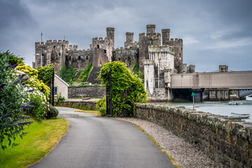 Sticker - Conwy Castle in Wales, UK