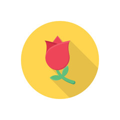 Sticker - rose