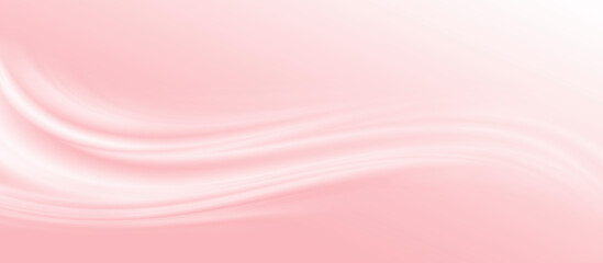 Wall Mural - Abstract pink fabric background with copy space