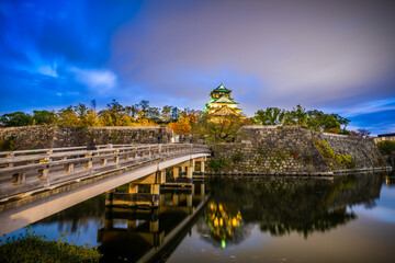 Sticker - Osaka Castle in Osaka, Japan